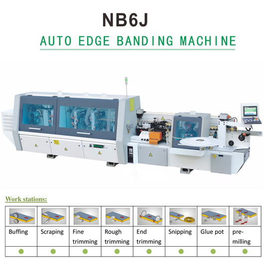 Máy dán cạnh tự động Nanxing NB6J