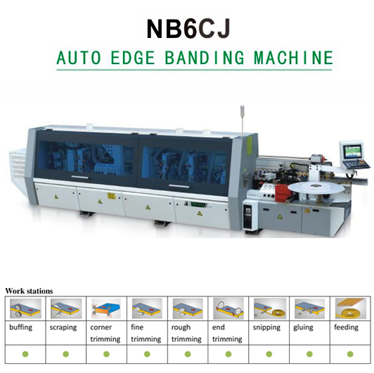 Máy dán cạnh tự động Nanxing NB6CJ