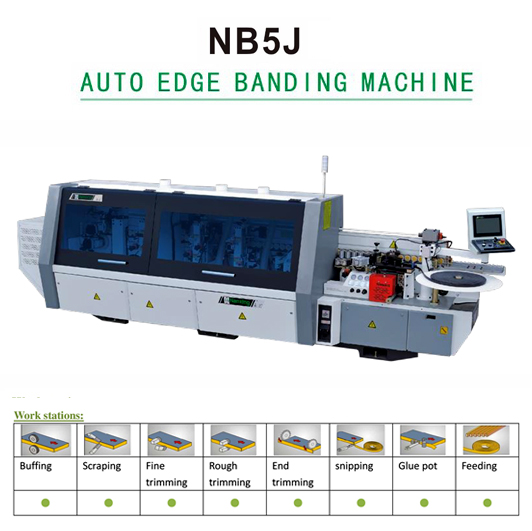 Máy dán cạnh tự động Nanxing NB5J